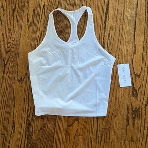 Athleta White Navigate Tank Top